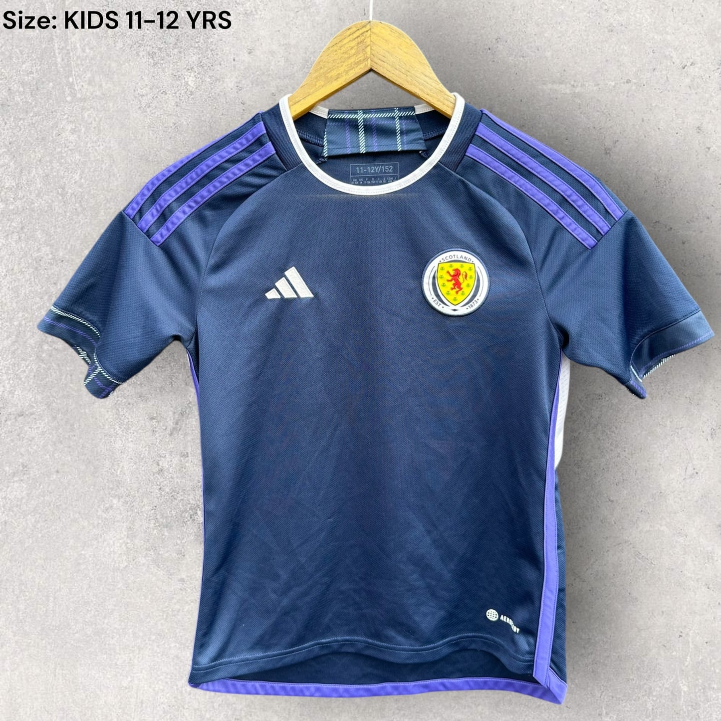 SCOTLAND 2022 ADIDAS FOOTBALL JERSEY