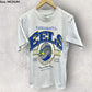 Parramatta Eels Nrl Grey Vintage Short Sleeve Rugby League Shirt