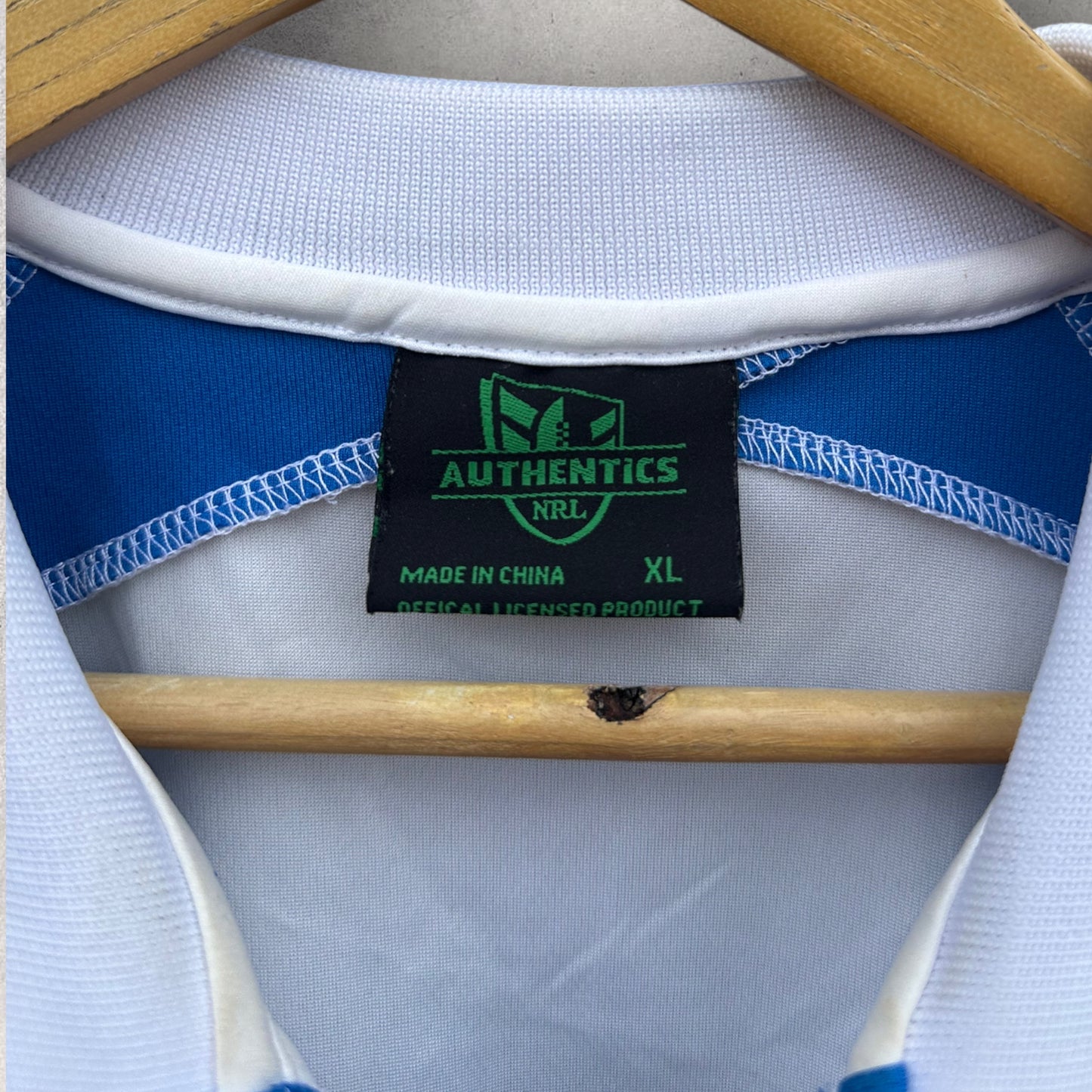 NRL ALL STARS KOOGA WHITE MEDIA POLO SHIRT