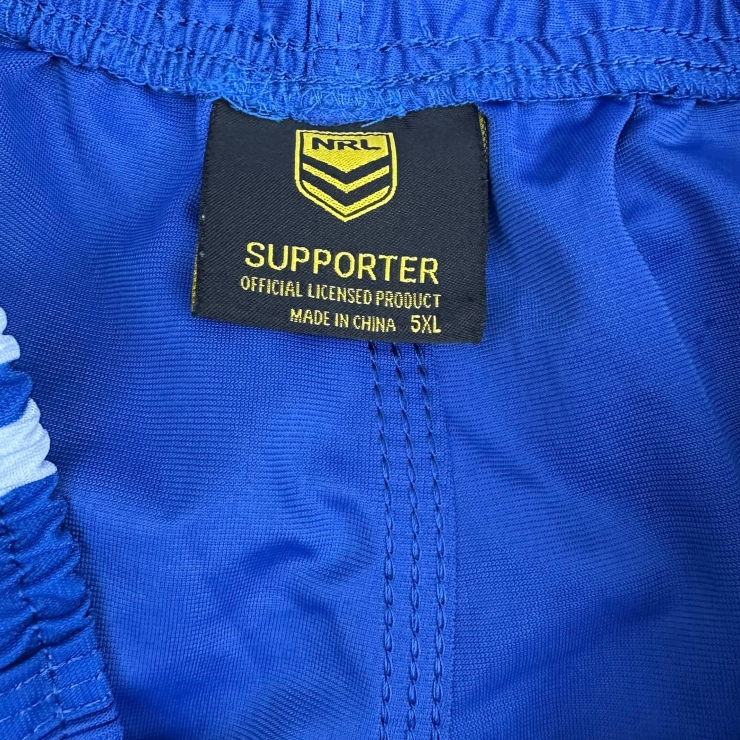 CANTERBURY BULLDOGS SUPPORTER TRAINING SHORTS