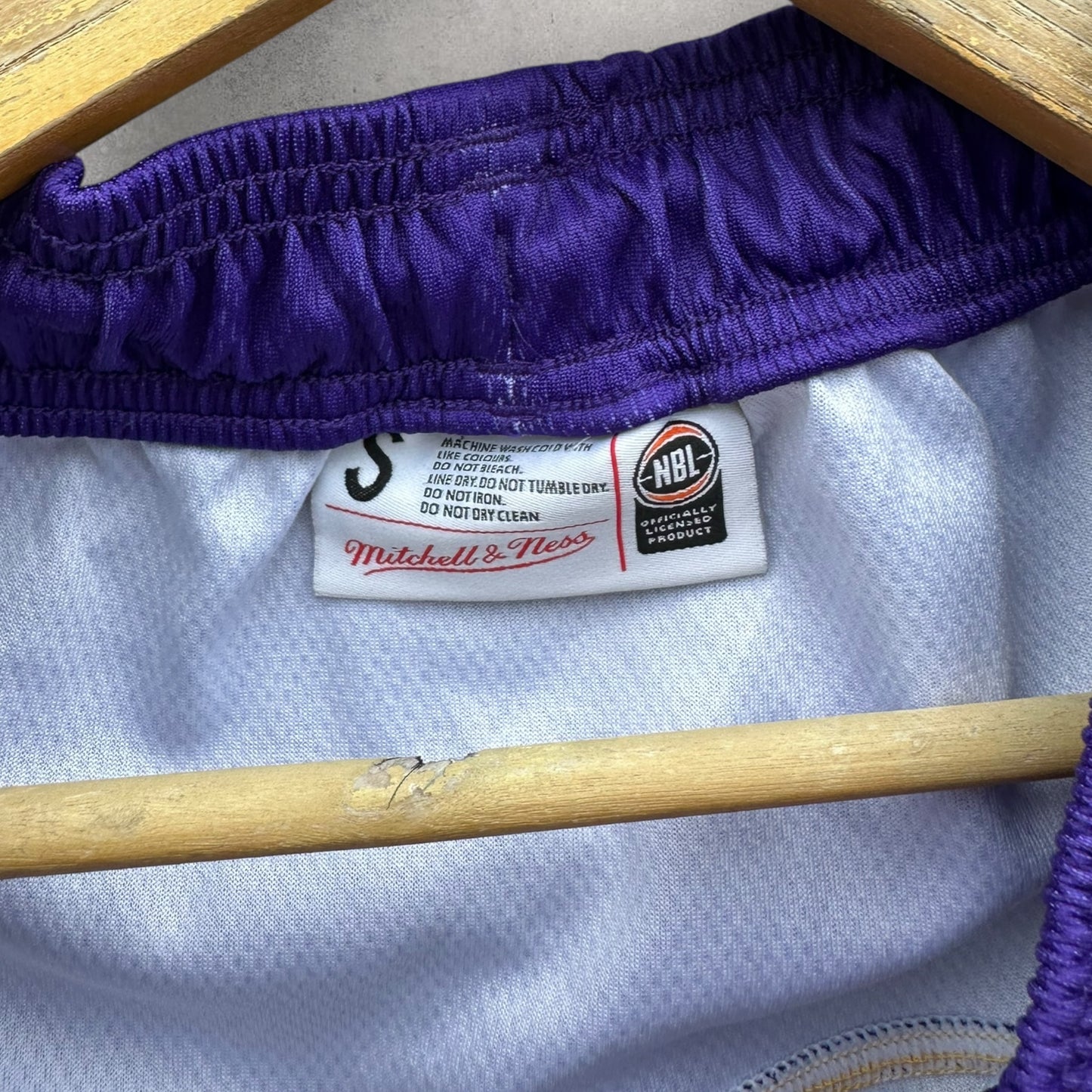 SYDNEY KINGS NBL MITCHELL & NESS BASKETBALL SHORTS