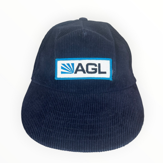 AGL Energy Corduroy Vintage Blue Hat