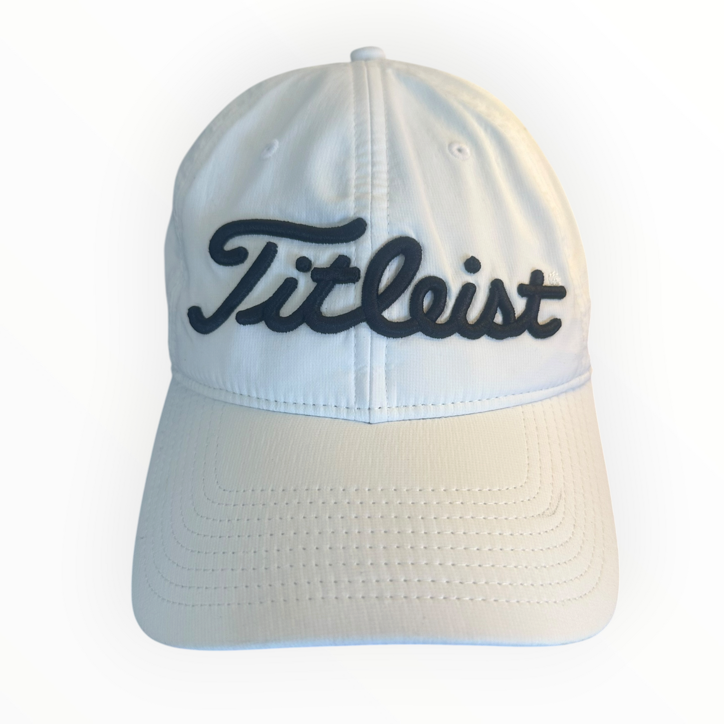 Titleist Pro V1 White Baseball Golf Hat- FJ Footjoy