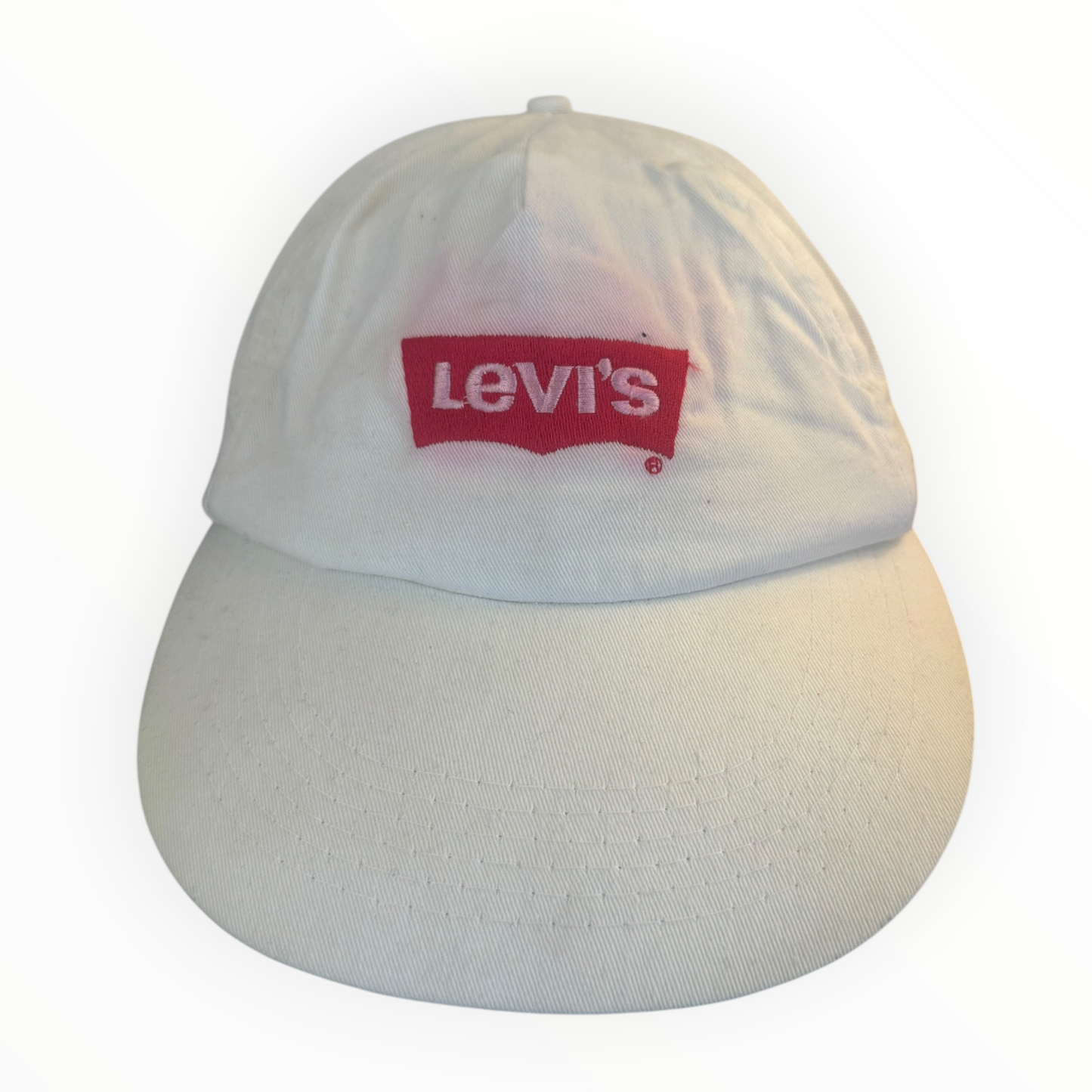 Levi’s White Vintage Snap Back Hat Cap