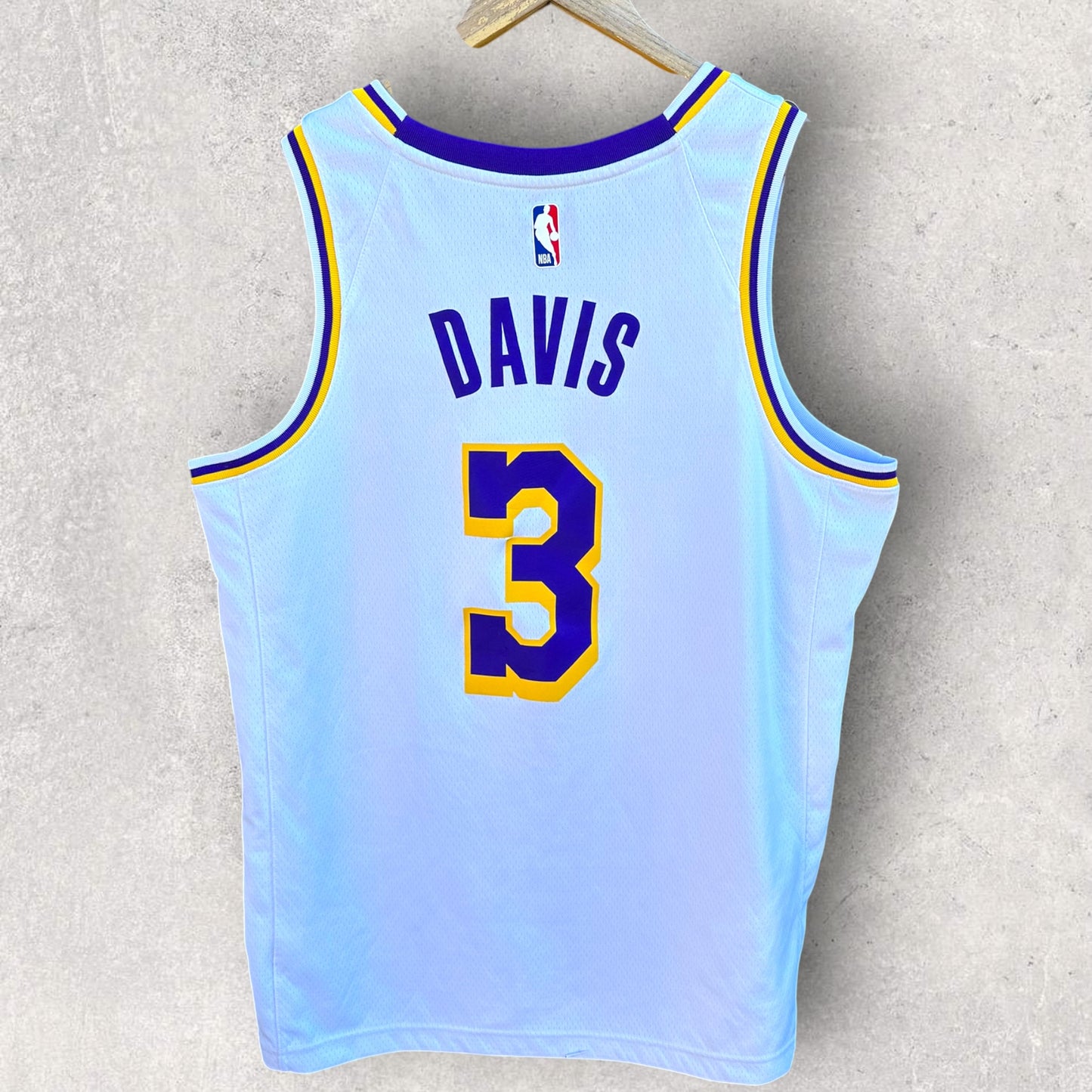 Anthony Davis LA Lakers Nike Swingman NBA White Jersey