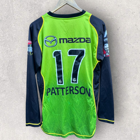 KURTIS PATTERSON SYDNEY THUNDER MATCH WORN + SIGNED BBL CRICKET JERSEY