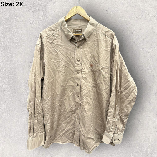 ARIAT LONG SLEEVE BUTTON UP SHIRT