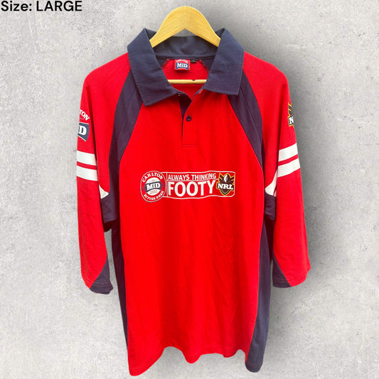 NRL X CARLTON MID 2006 LONG SLEEVE JERSEY