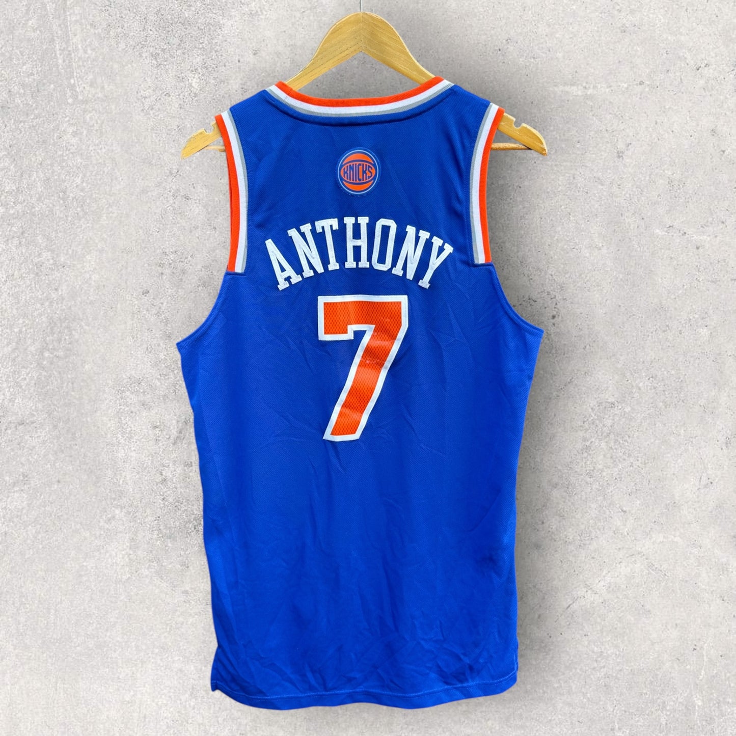 CARMELO ANTHONY NEW YORK KNICKS 2012 ADIDAS NBA JERSEY