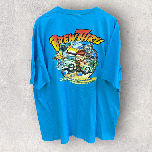 BREW THRU VINTAGE ANVIL SHORT SLEEVE SHIRT