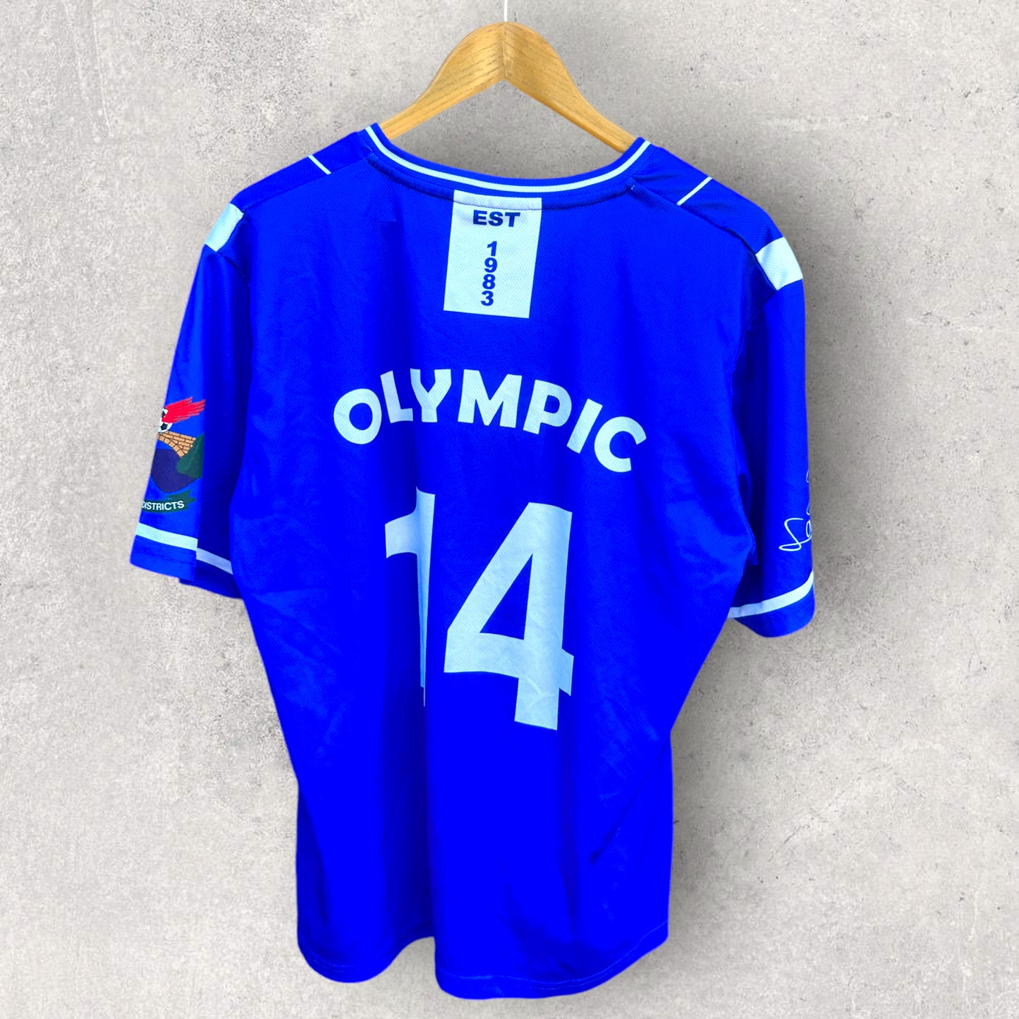 SYDNEY OLYMPIC MATCH WORN JERSEY