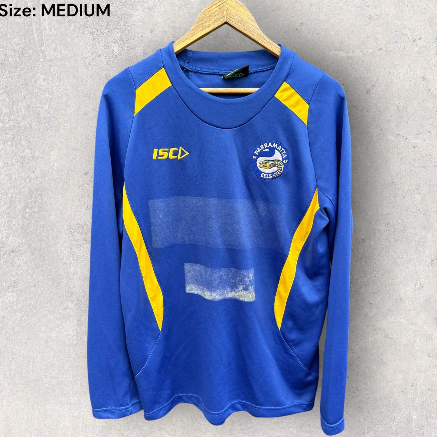 Parramatta Eels Pullover Long Sleeve ISC Training Jumper