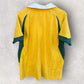 Australian Wallabies Asics Qantas Short Sleeve Gold Rugby Union Jersey