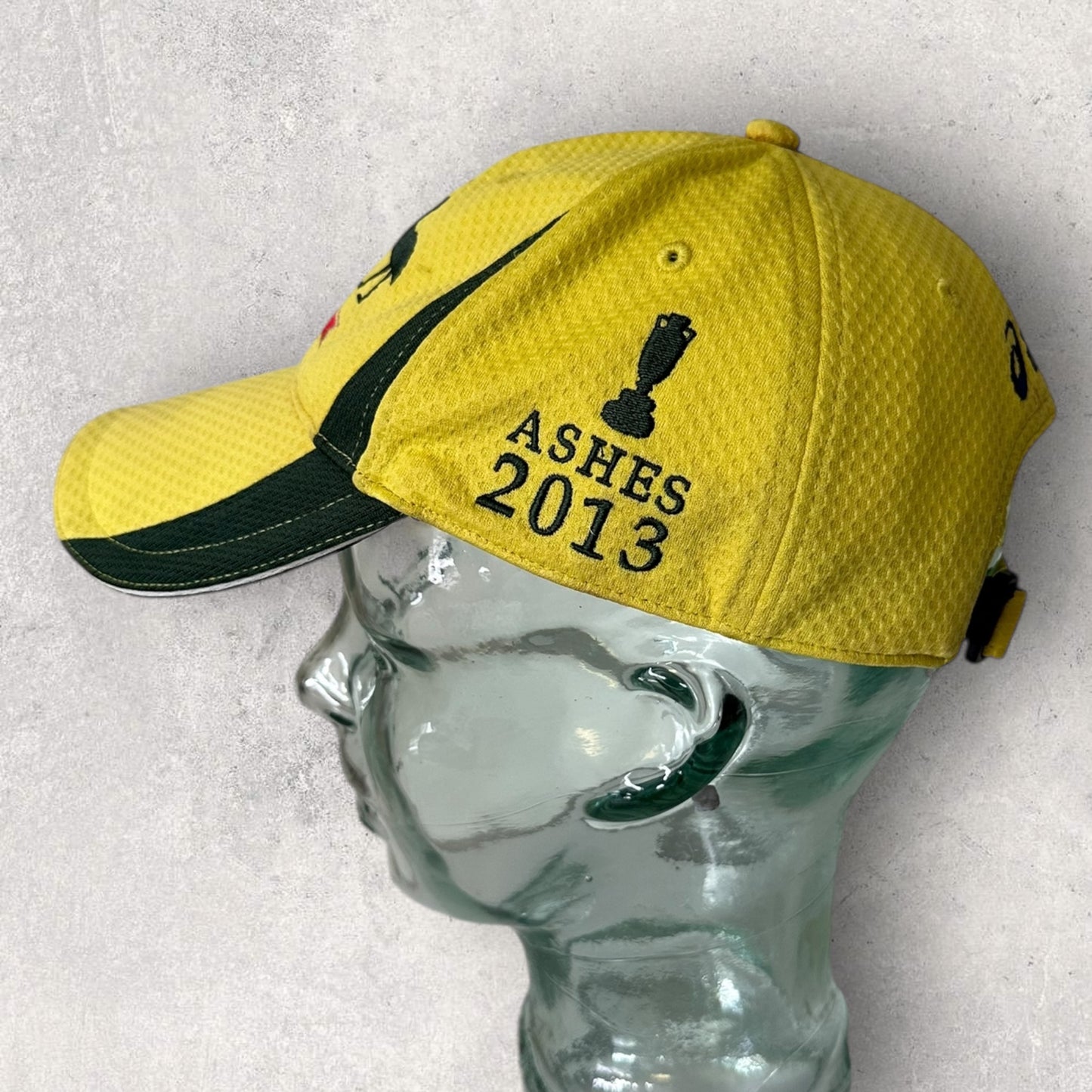 AUSTRALIA CRICKET TEAM ASICS YELLOW TRAINING HAT