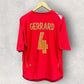 STEVEN GERRARD ENGLAND 2006 UMBRO AWAY SOCCER JERSEY