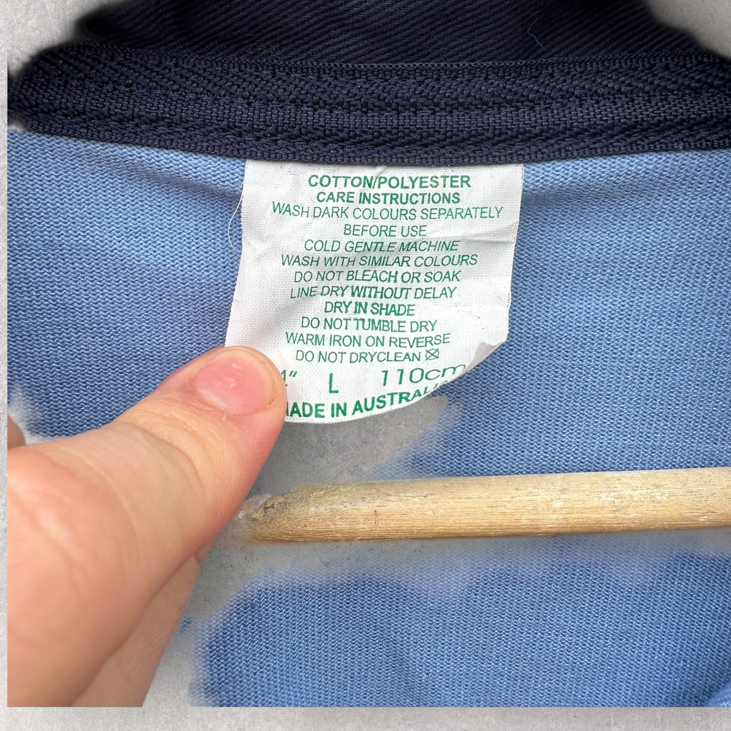 Nsw Rugby League True Blues Representative Jersey Signed by Laurie Daley