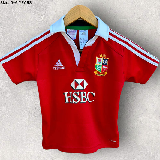 BRITISH & IRISH LIONS 2013 AUSTRALIAN TOUR ADIDAS JERSEY KIDS