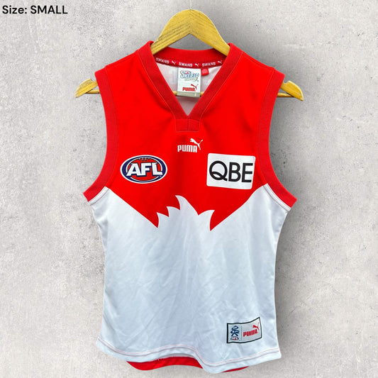 SYDNEY SWANS PUMA HOME AFL GUERNSEY