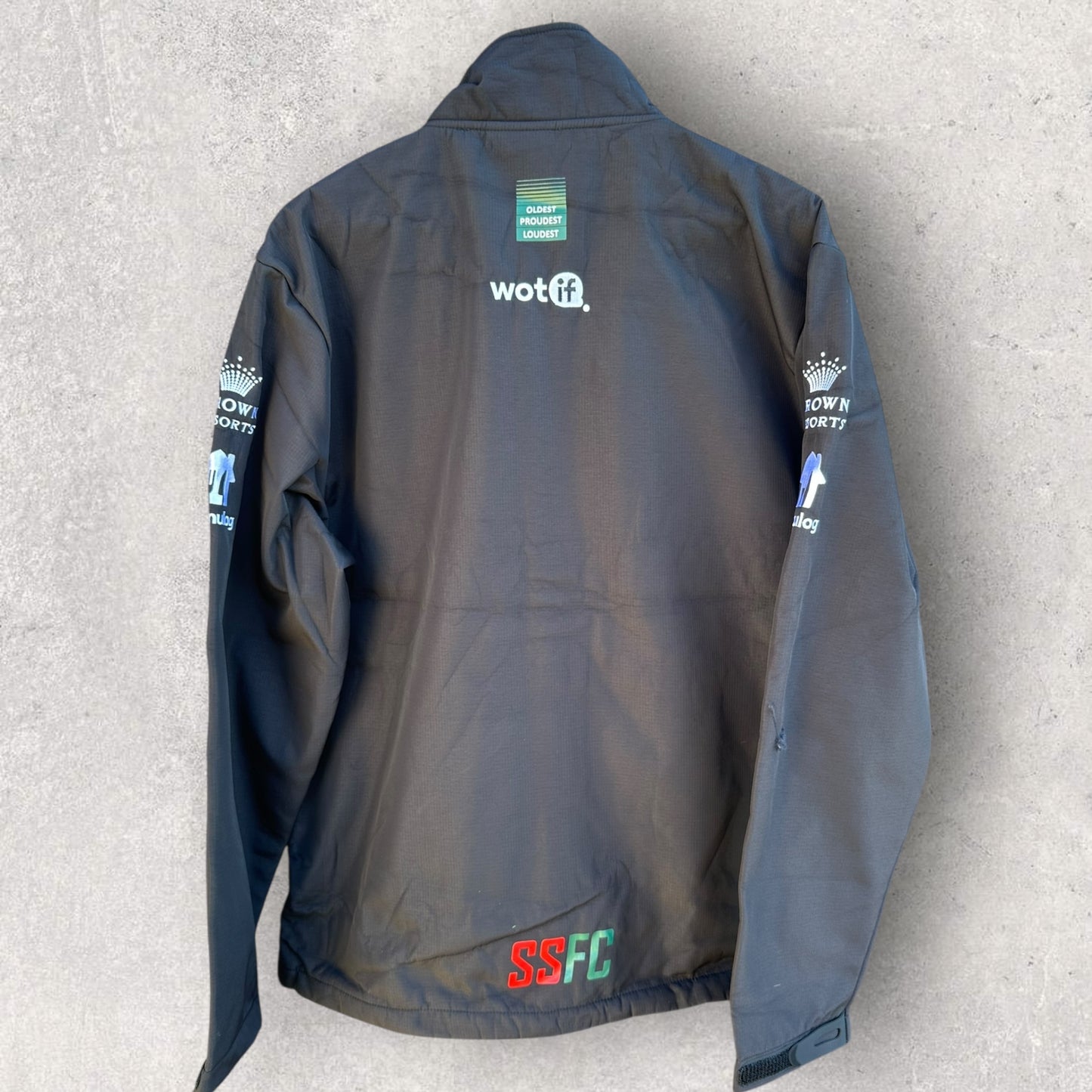 South Sydney Rabbitohs Classic Soft Shell Jacket Issued to J Host Brand New