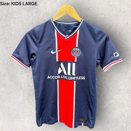 Paris Saint Germain PSG 2020-2021 Home Nike Kids Football Jersey