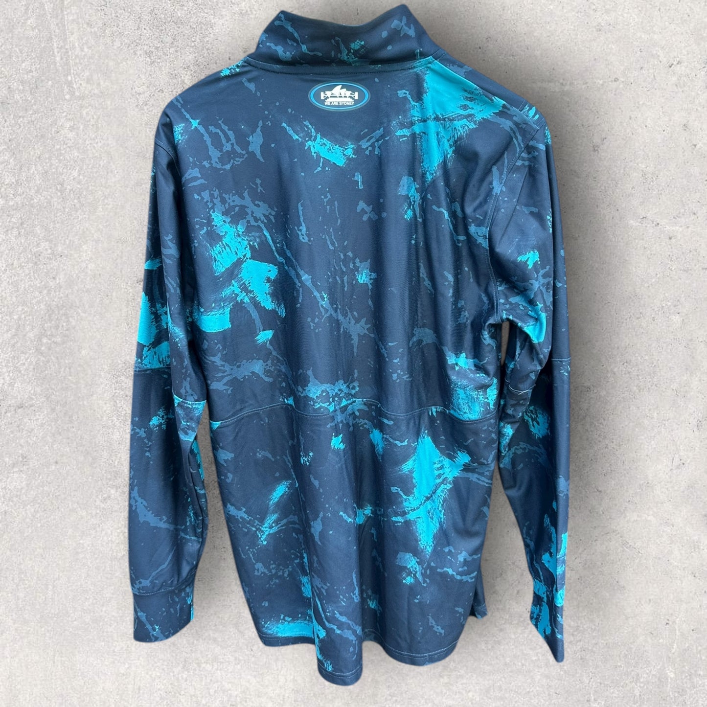 SYDNEY FC 2023-2024 UNDER ARMOUR FULL ZIP FOOTBALL JACKET