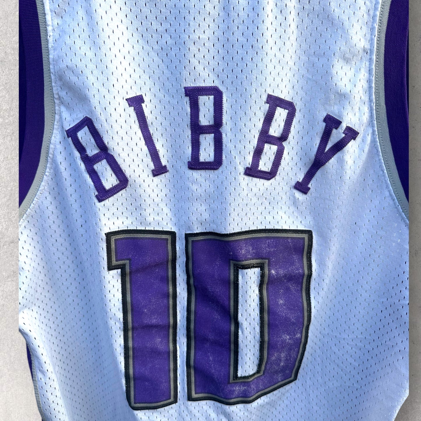 MIKE BIBBY SACRAMENTO KINGS VINTAGE NIKE NBA JERSEY