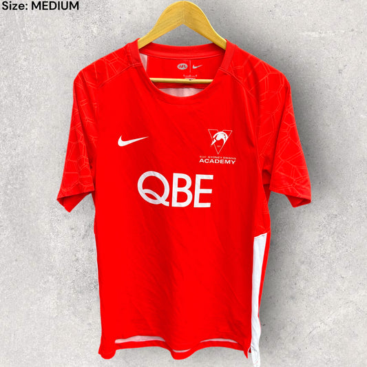 SYDNEY SWANS NIKE RED TRAINING SHIRT