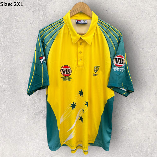 CRICKET AUSTRALIA FILA 2004 ODI VINTAGE JERSEY