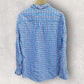TOMMY HILFIGER LONG SLEEVE WHITE BUTTON UP CHECKERED SHIRT