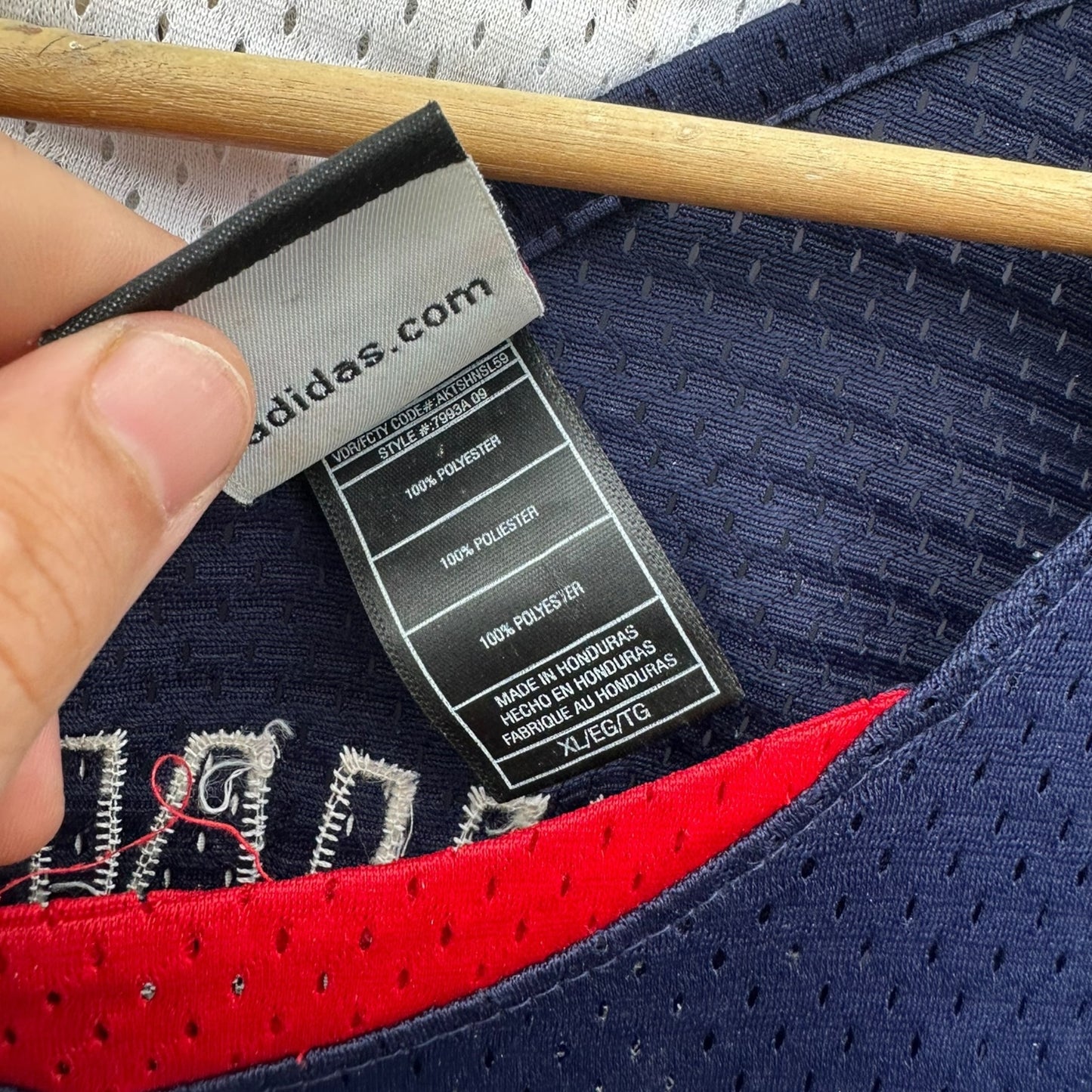 JOE JOHNSON ATLANTA HAWKS ADIDAS SWINGMAN NBA JERSEY