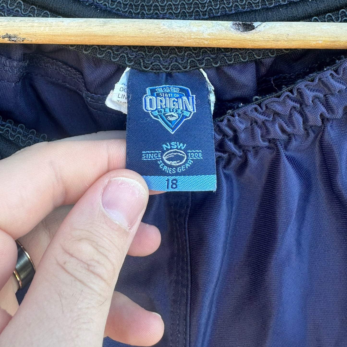 NSW Blues Classic Rugby League Match Shorts