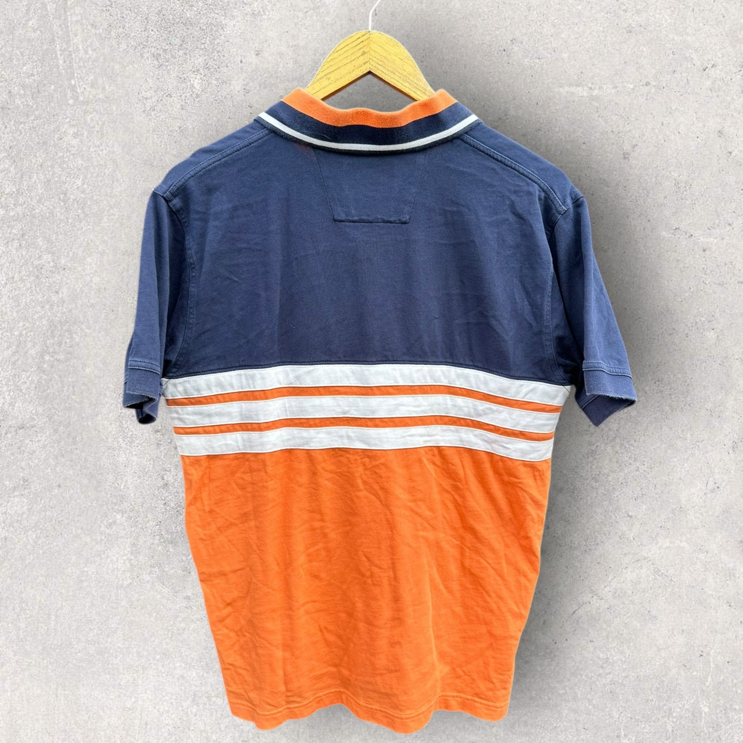 RM WILLIAMS VINTAGE BLUE / SKIN TONE POLO SHIRT