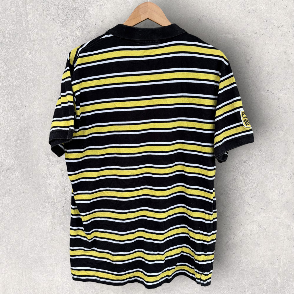Richmond Tigers AFL Stripped Polo Shirt