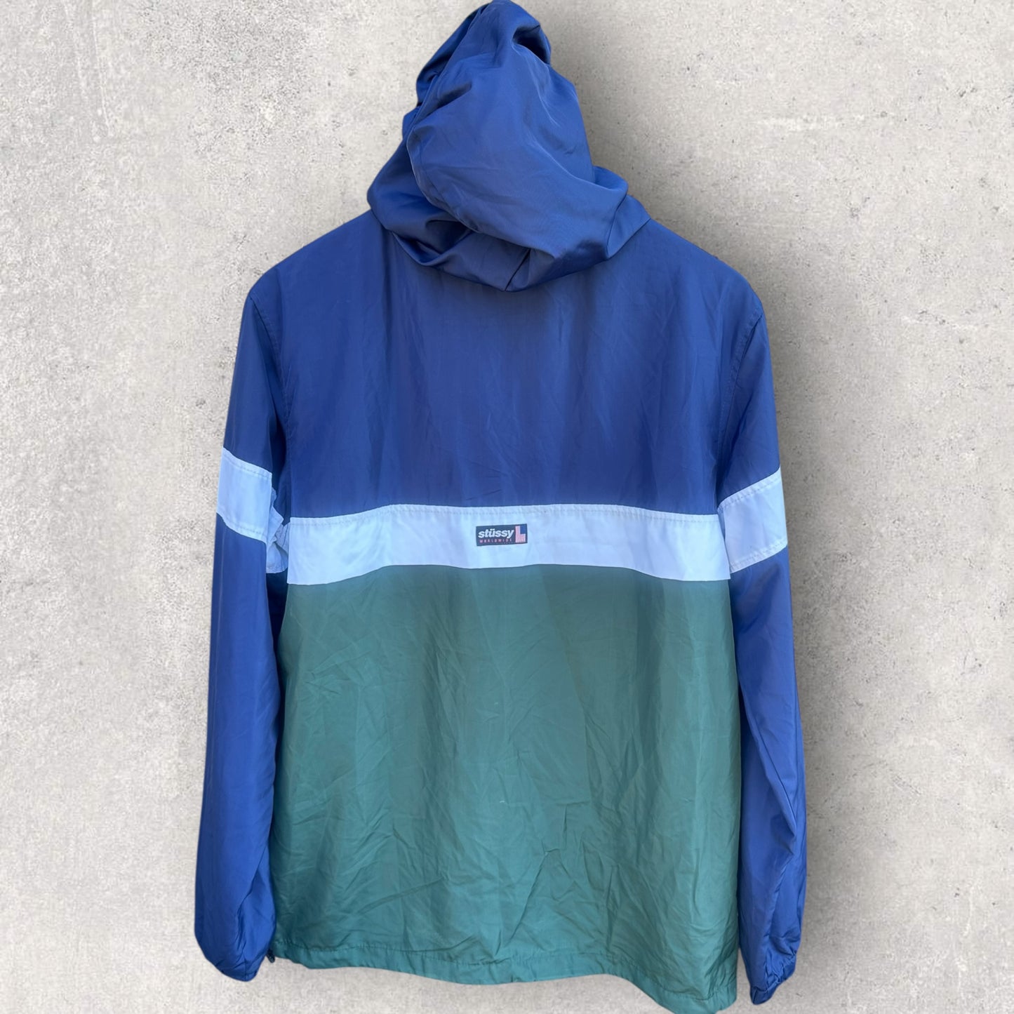 STUSSY WORLDWIDE WINDBREAKER JACKET
