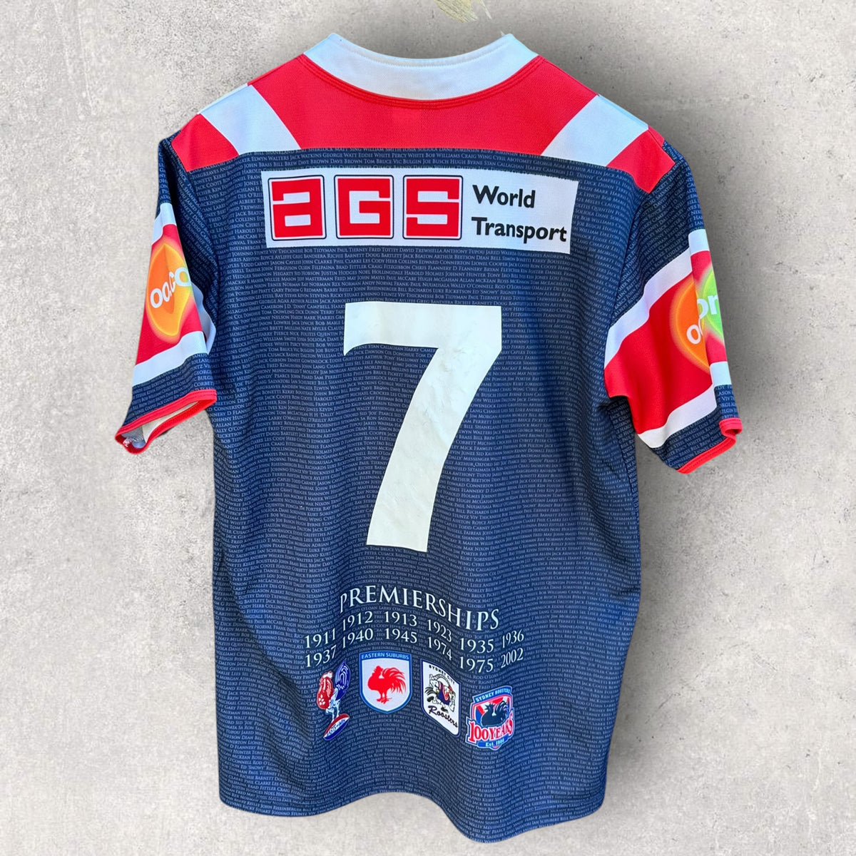Sydney Roosters 2012 1000th Game Commemorative Jersey