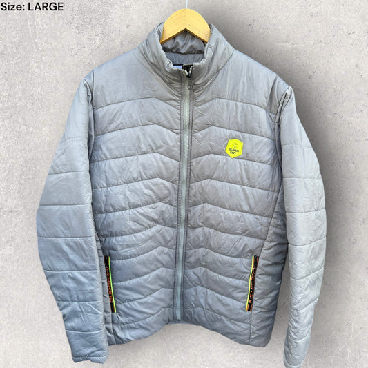 SUPERDRY GREY PUFFER JACKET