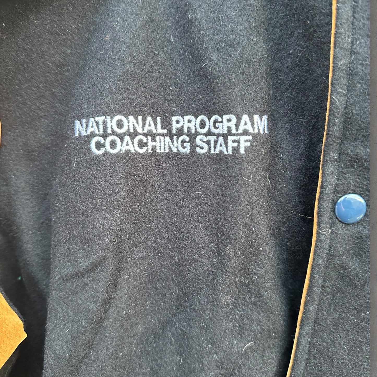 Telstra Dolphins Australian Swimming Team National Coaches Vintage Bomber Jacket
