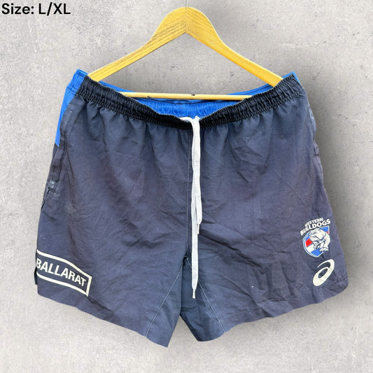 Western Bulldogs ASICS On field AFL Training Shorts