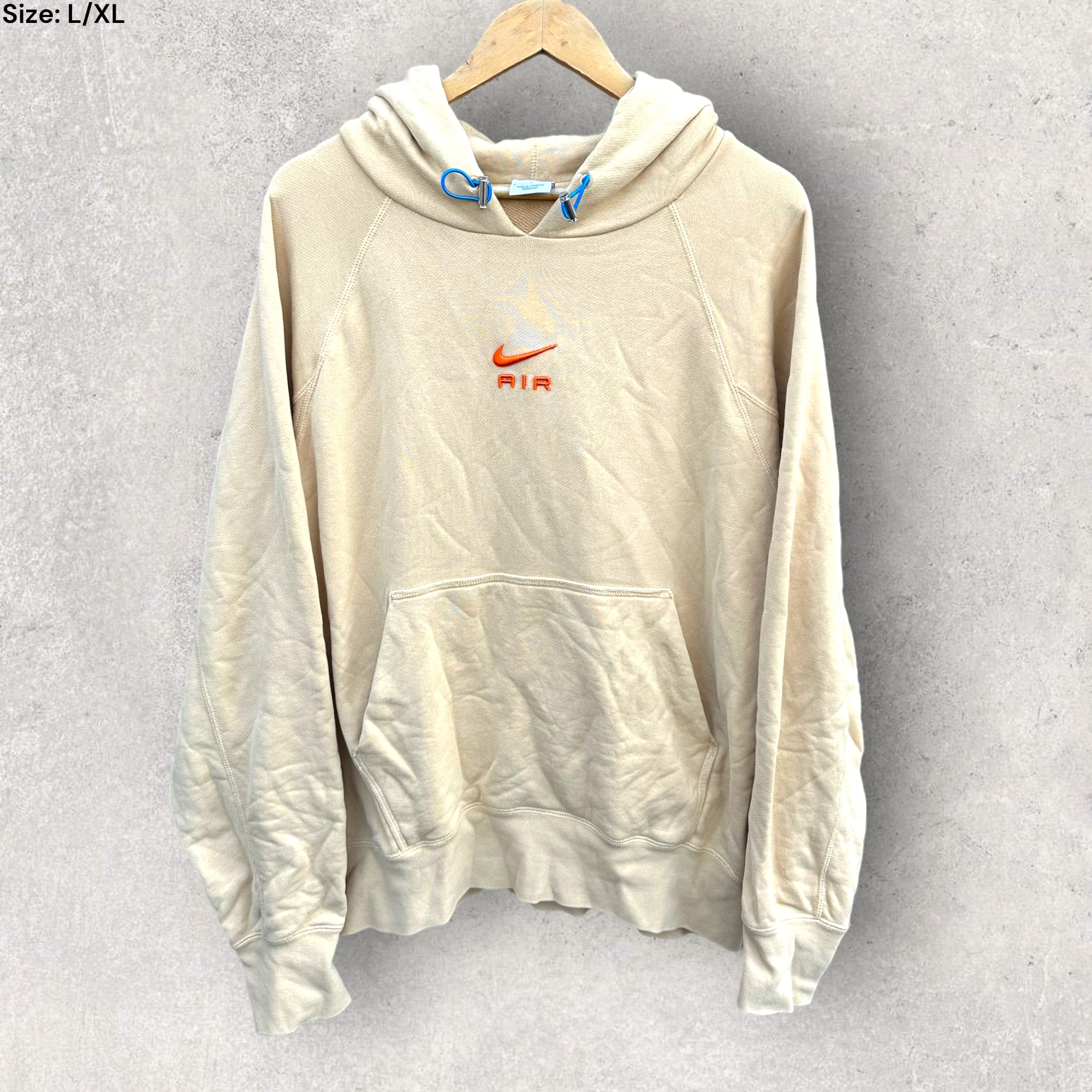cream nike air jumper