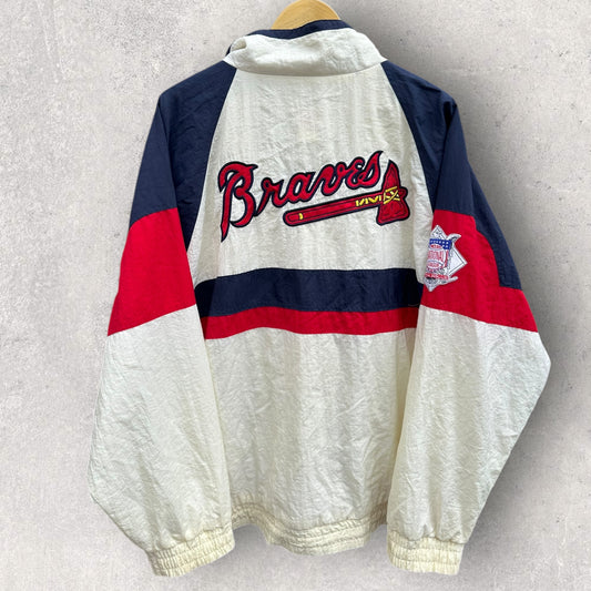 ATLANTA BRAVES APEX ONE VINTAGE MLB 1990s JACKET