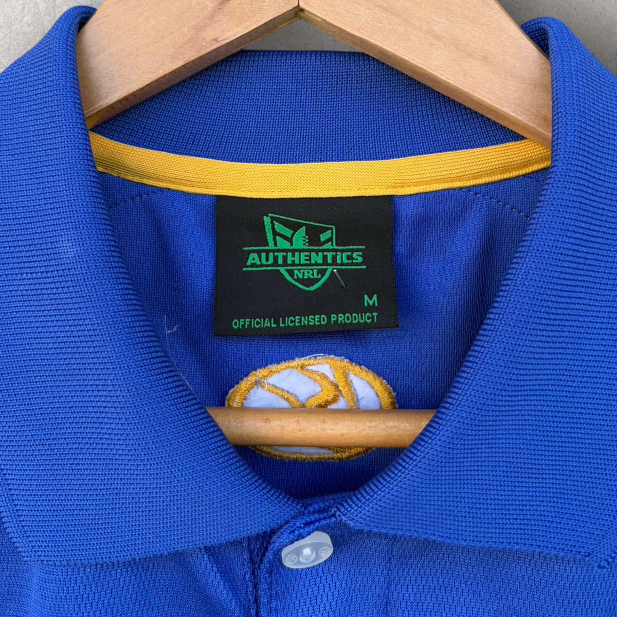 Parramatta Eels ISC Pirtek Blue Media Polo NRL Shirt