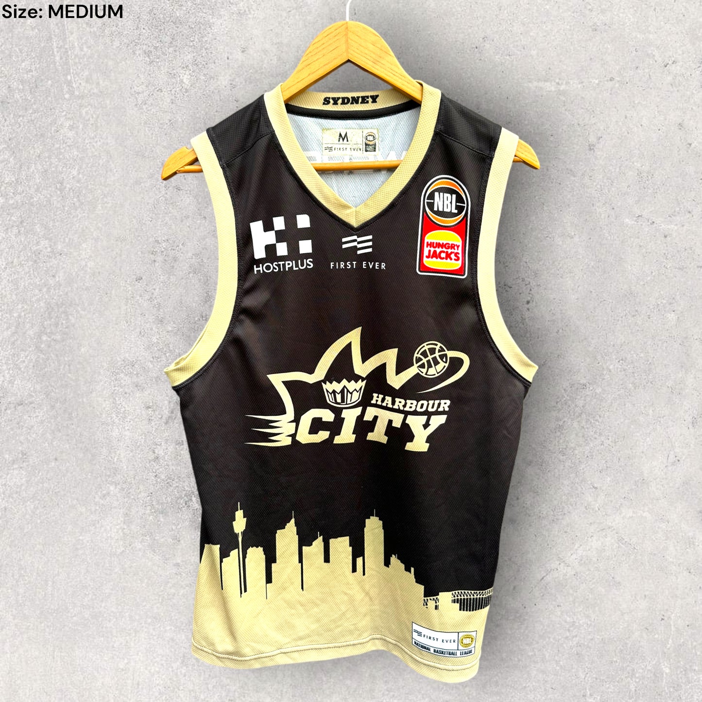 SYDNEY KINGS HARBOUR CITY EDITION NBL JERSEY