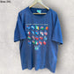Rugby World Cup 2003 Vintage Nations Blue Short Sleeve Shirt