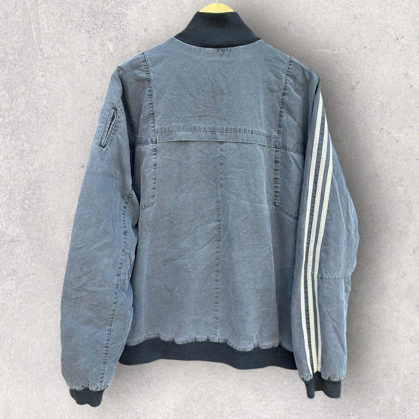 ADIDAS FULL ZIP GREY 2008 JACKET