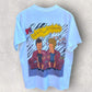 Beavis & Butt-Head MTV Virtual Stupidity Metallica AC/DC White Short Sleeve Shirt