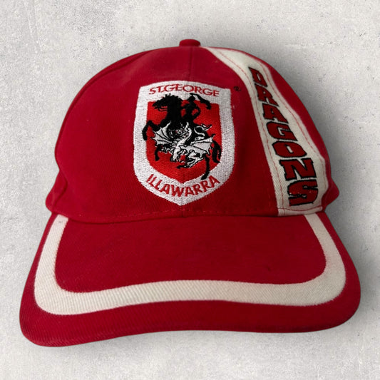 ST GEORGE ILLAWARRA DRAGONS FULL BOAR VINTAGE HAT