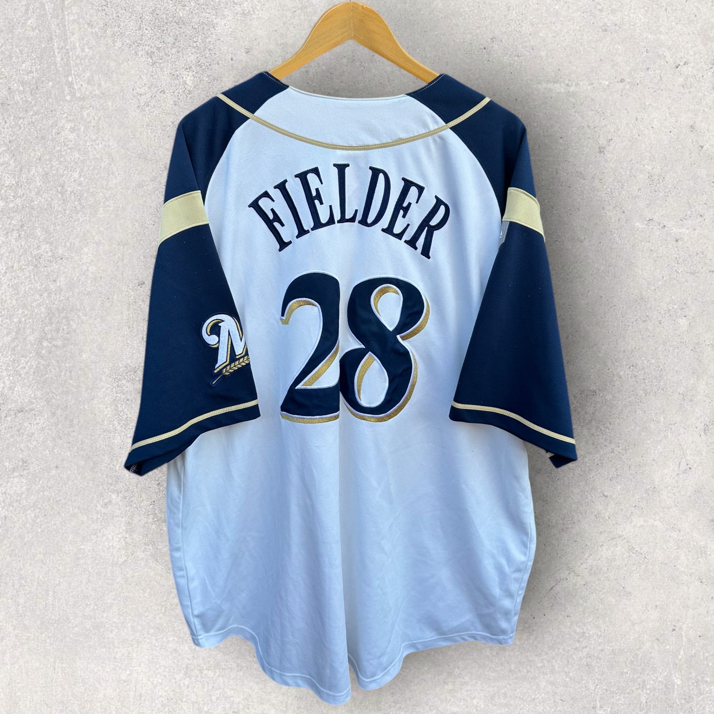 PRINCE FIELDER MILWAUKEE BUCKS MLB BASEBALL JERSEY