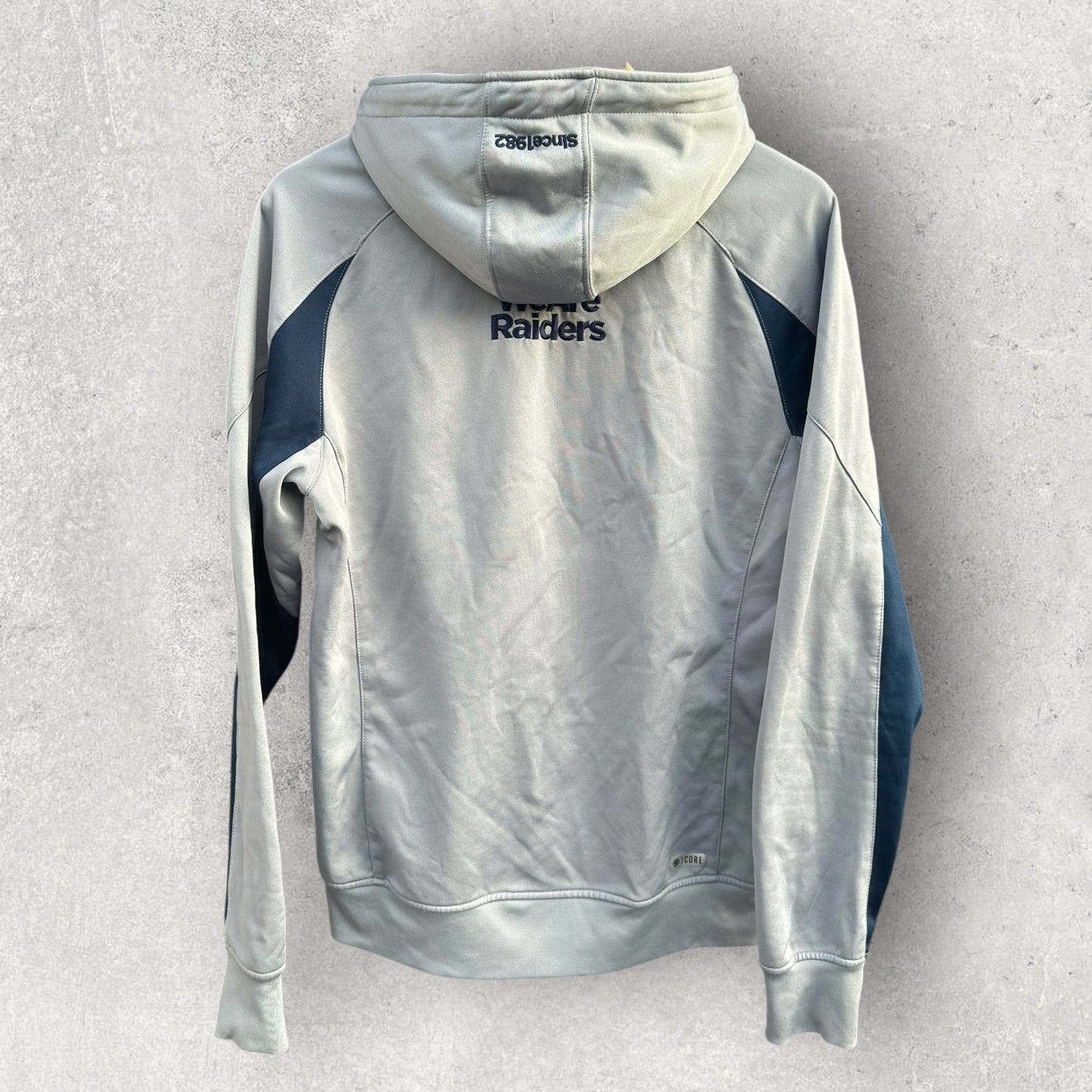 Canberra Raiders ISC Grey Full Zip NRL Jacket Staff Issued