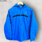 DETRIOT LIONS NFL BLUE FULL ZIP TRACK JACKET