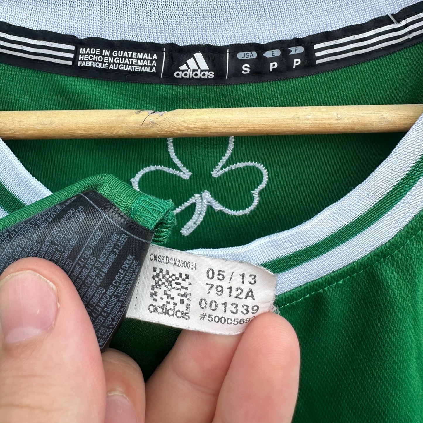 PAUL PIERCE BOSTON CELLTICS 2013 ADIDAS SWINGMAN NBA JERSEY